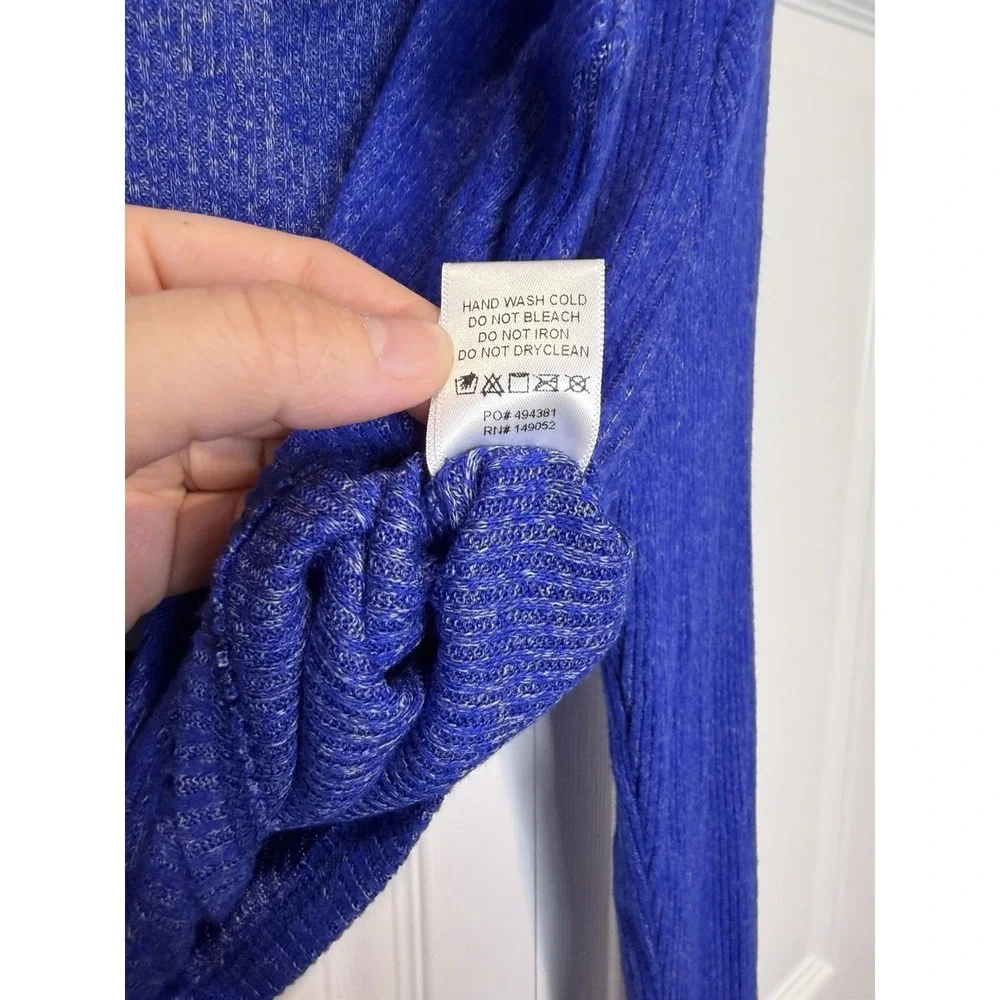 Womens Cropped Open Cardigan‎ Sweater Size S Y2K Tie Front Preppy 90s Indie Soft - Picture 4 of 9